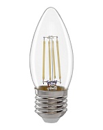 GENERAL FLP Лампа филамент прозрачный Свеча 12W 2700К Е27