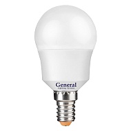 GENERAL LED Лампа  Шар  7W 2700K E14