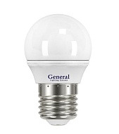 GENERAL LED Лампа  Шар 10W 6500K E27