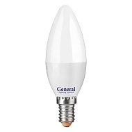 GENERAL LED Лампа  Свеча  7W 4500K E14