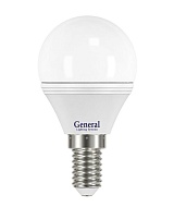 GENERAL LED Лампа  Шар 10W 4500K E14