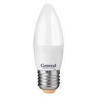 GENERAL LED Лампа  Свеча  7W 6500K E27