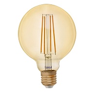 GENERAL FLD Лампа филамент декоративный шар G95S 10W 2700K  Е27 Золото