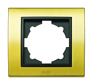 EL-BI  Zena Platin рамка золото/дымчатый контур 1 постовая