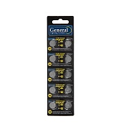 GBAT-LR43 (AG12)  кнопочная щелочная 10pcs/card (10/200/4000)
