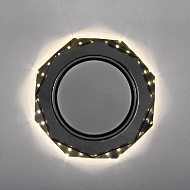 GENERAL Светильник встраиваемый GX53  H38 мм Граненый Зеркальный