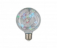 GENERAL LED Лампа шар новогодний  G95SW STAR 1W Е27 RGB